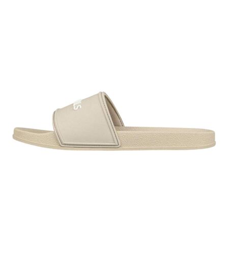 Mens Logo Sliders Off White Jack Wills
