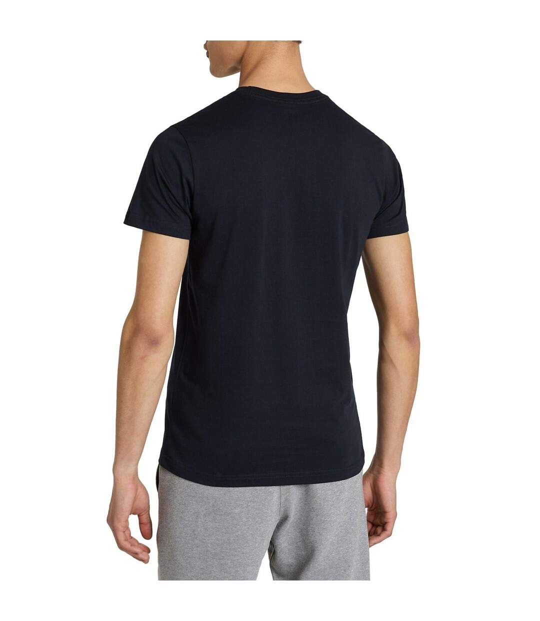 Mens Embroidered Motif Cotton T-shirt Navy Paul Smith-2
