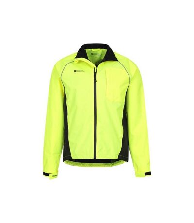 Mens Adrenaline Iso-viz Waterproof Jacket Yellow Mountain Warehouse