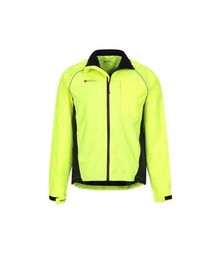Mens Adrenaline Iso-viz Waterproof Jacket Yellow Mountain Warehouse