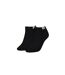 CALVIN KLEIN JEANS Lot 2 paires de Socquettes Femme Coton Bio ORGANIC Noir