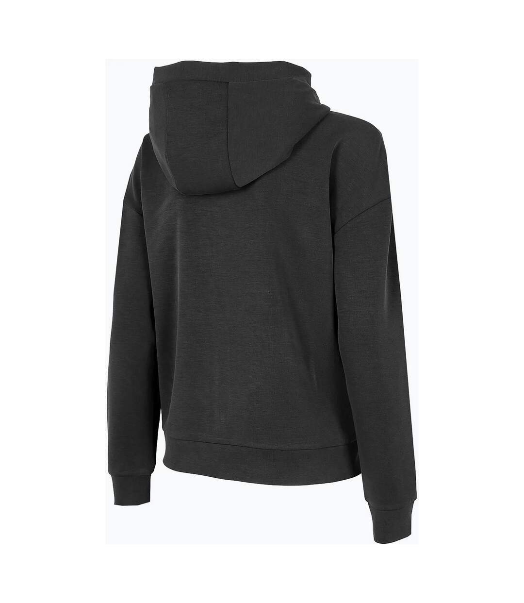 Sweat À Capuche H4z22 Bld041 Femme Noir 4F-3