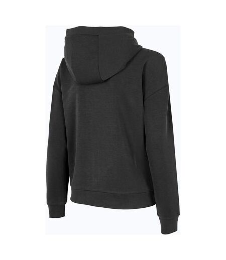 Sweat À Capuche H4z22 Bld041 Femme Noir 4F