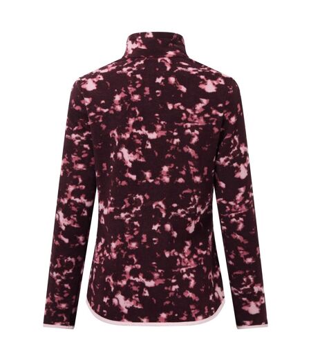 Polaire Motif/style Coup De Brosse Margot Femme Pourpre Regatta
