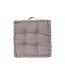 Coussin de Sol Dorian 40x40cm Gris