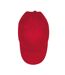 Casquette Authentic Adulte Rouge Beechfield-3