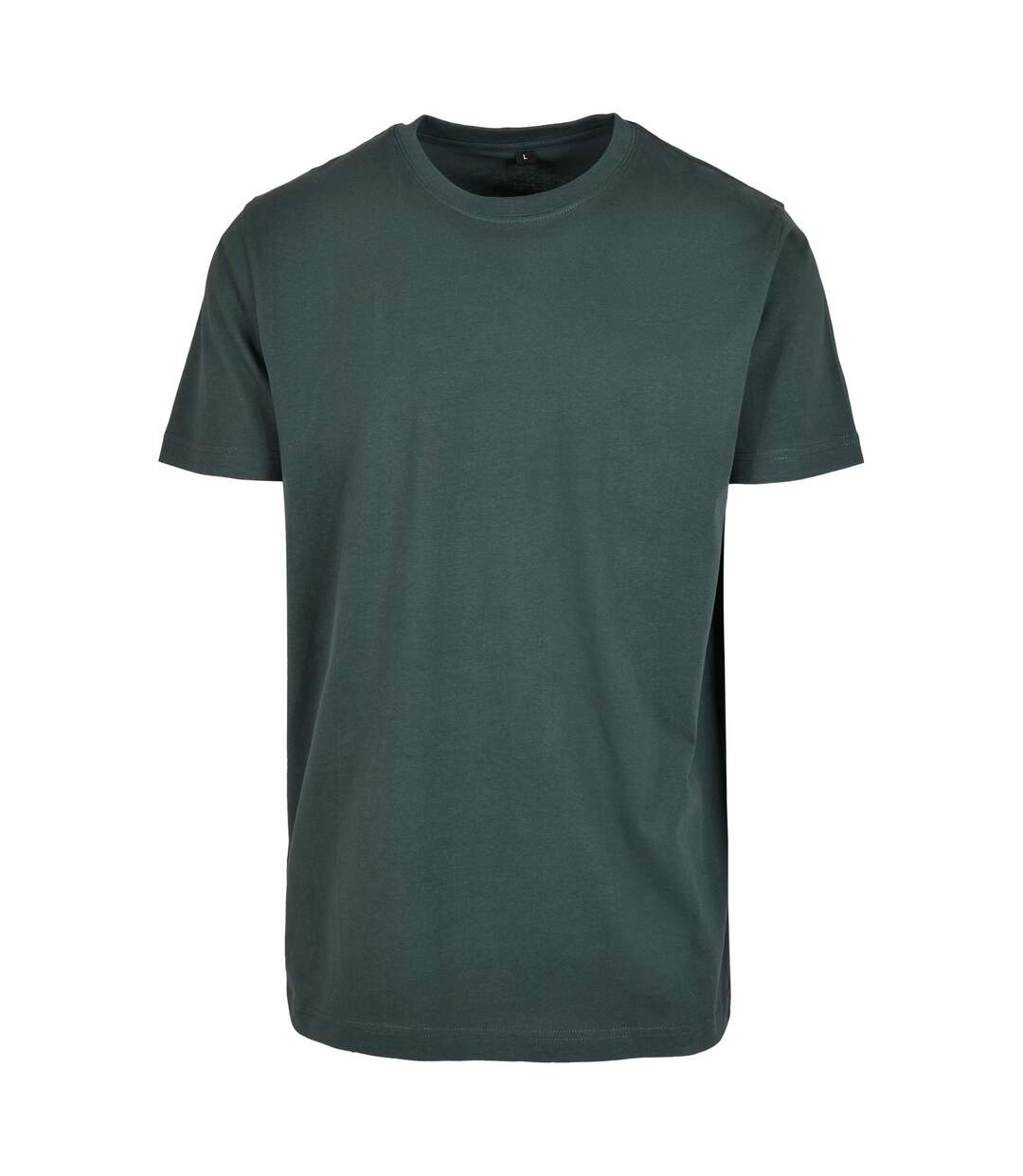T-shirt Adulte Vert Bouteille Build Your Brand-1