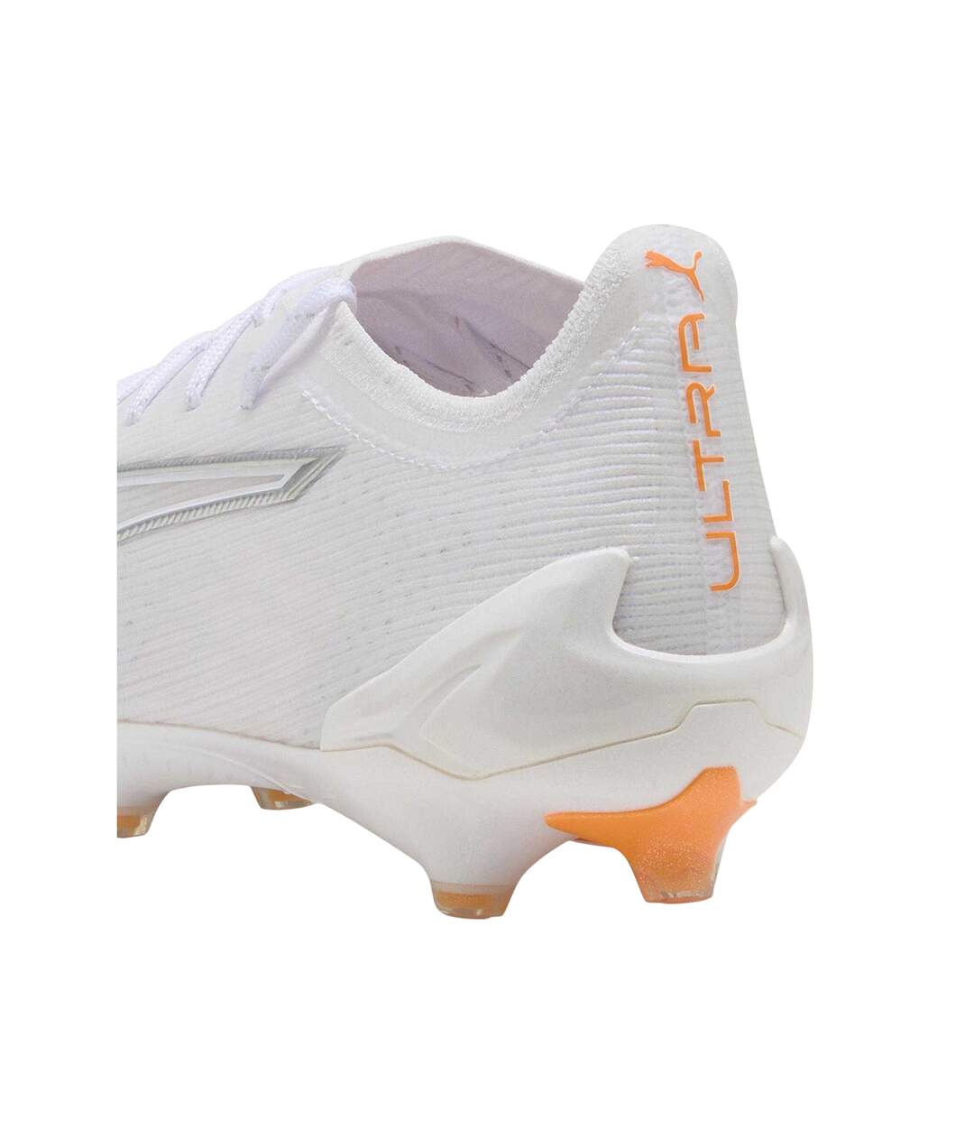 Unisex Adult 5 Ultimate Firm Ground Football Boots White Puma-2