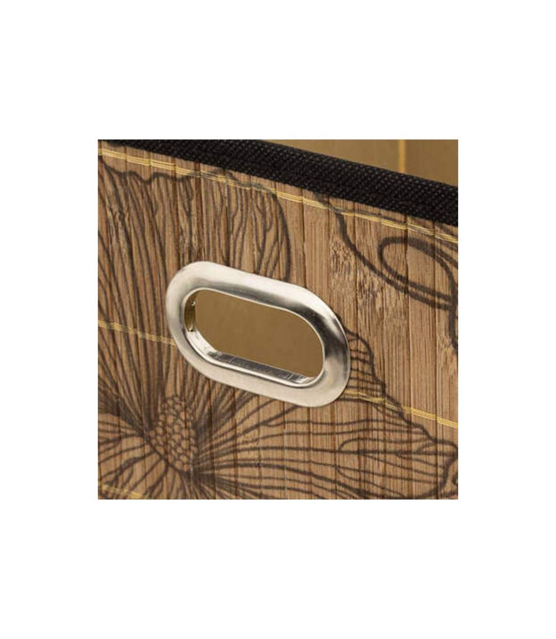 Panier de Rangement Blackflora 31cm Beige-2