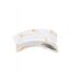 Unisex adult flexfit batik dye visor cap orange/white Yupoong-1