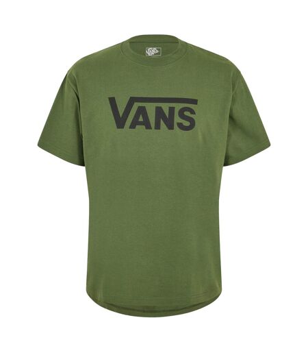 Mens Classic Logo Relaxed Fit T-shirt Pine Forest Vans