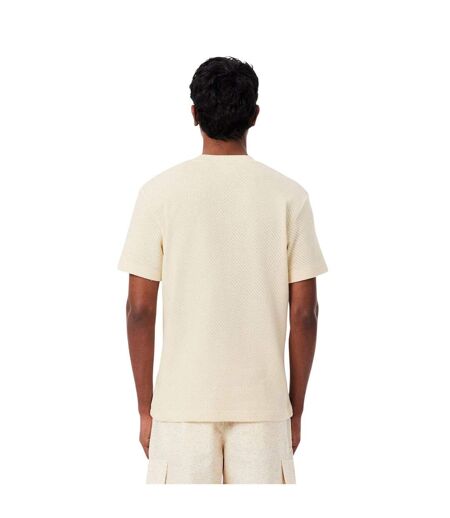 T-shirt Lacy Homme Crème Lacoste