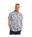 Chemise Décontracté Motif/style Imprimé Hart Homme Bleu Brumeux Trespass-3