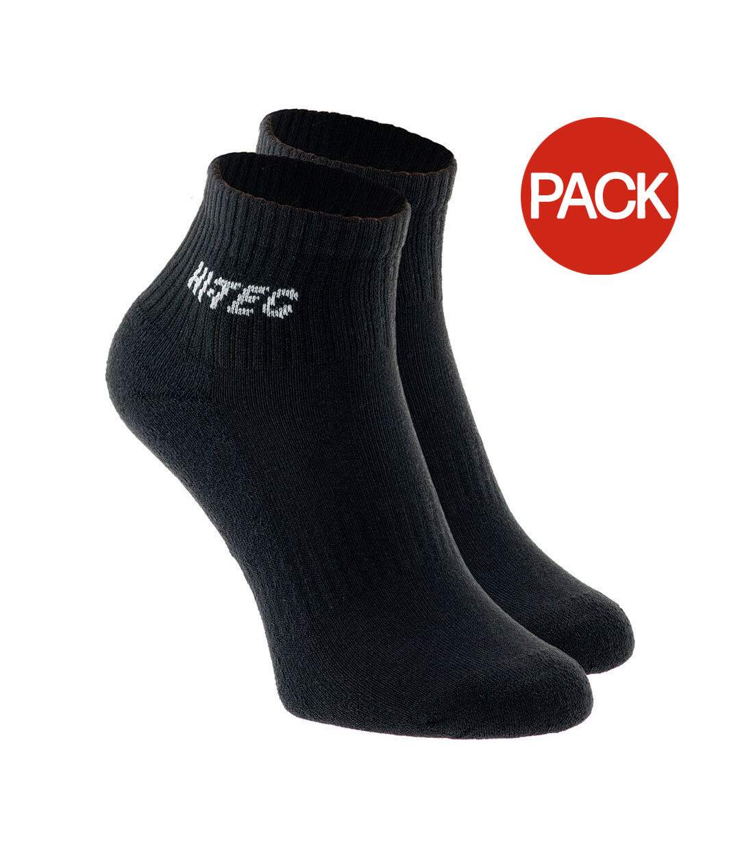Chaussettes Motif/style Logo Quarro Adulte Noir Hi-Tec-1