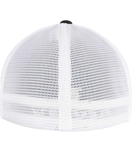 Casquette omnimesh adulte noir / blanc Flexfit