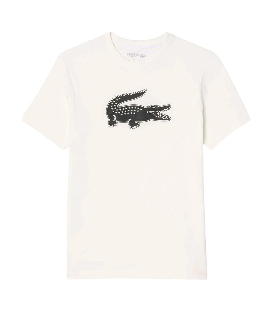 T-shirt Motif/style Logo Homme Blanc Lacoste-2