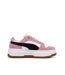 Baskets blanches/roses/noires femme puma rebound low-2