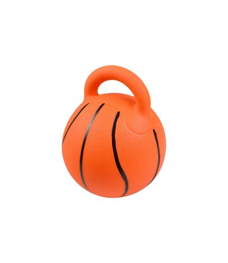 Jouet pour Chien Ballon de Basket 20cm Orange