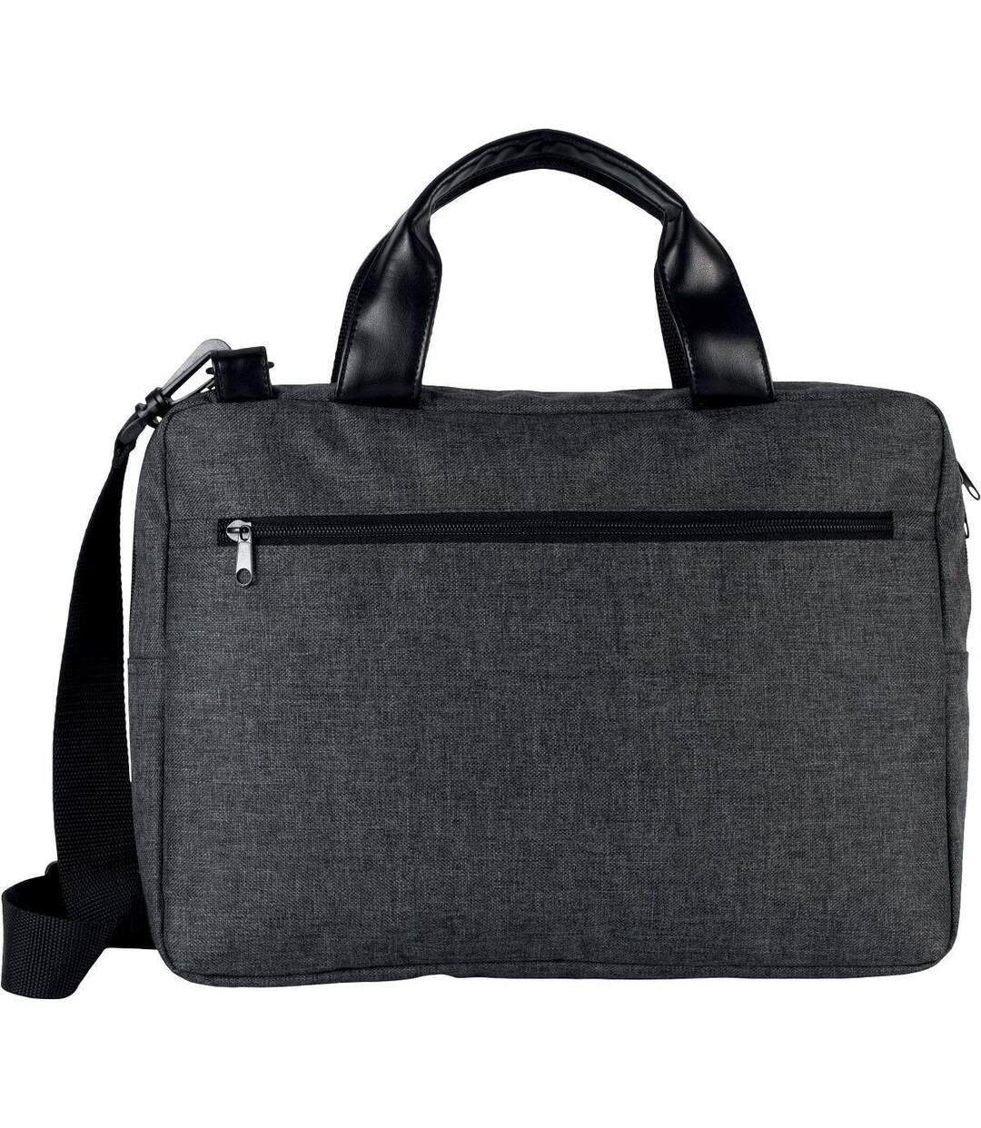 Sac porte documents - ordinateur - KI0426 - gris foncé-1