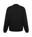 Mens Initial Crew Neck Sweatshirt Black Represent-3