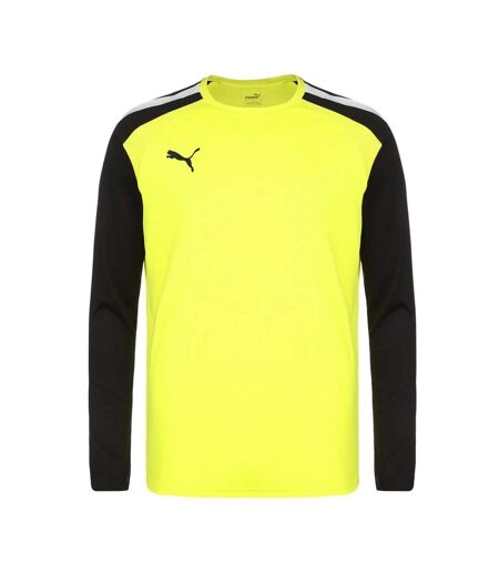 Maillot De Gardien De But Manches Longues Teampacer Homme Noir Jaune Puma