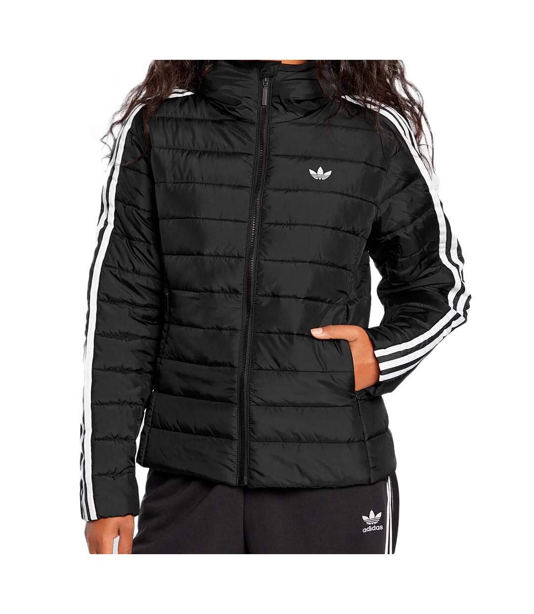 Doudoune Noir Femme Adidas Jacket - 36