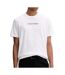 T-Shirt blanc  homme calvin klein jeans standard-1