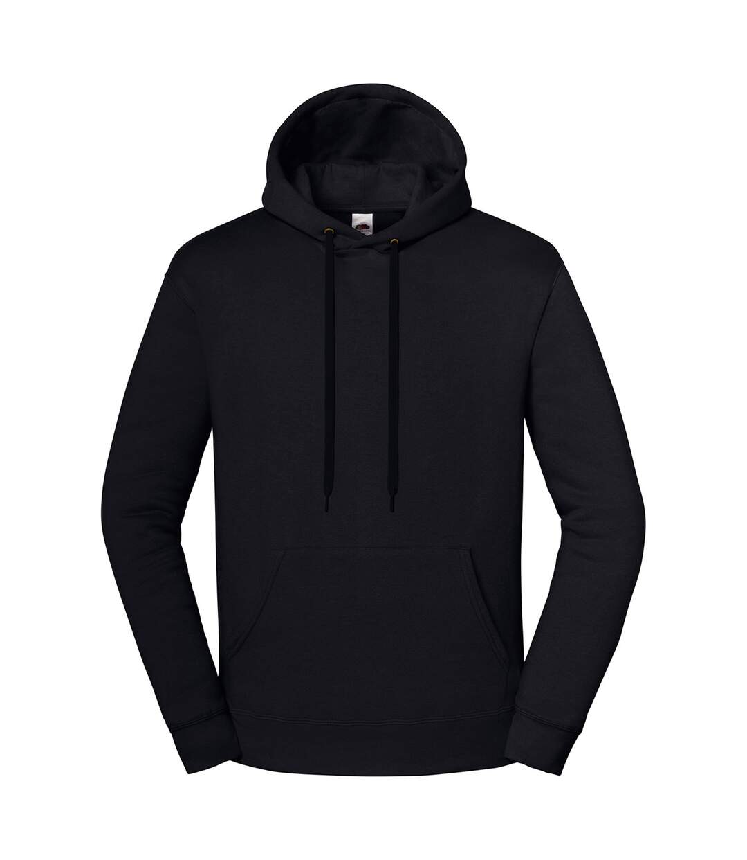Sweat À Capuche Iconic Premium Homme Noir Fruit Of The Loom-2