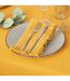 Lot de 2 Serviettes de Table Maha 40x40cm Jaune-2