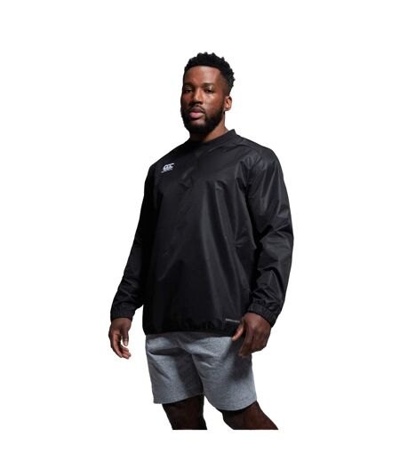 Mens Club Vaposhield Contact Top Black Canterbury