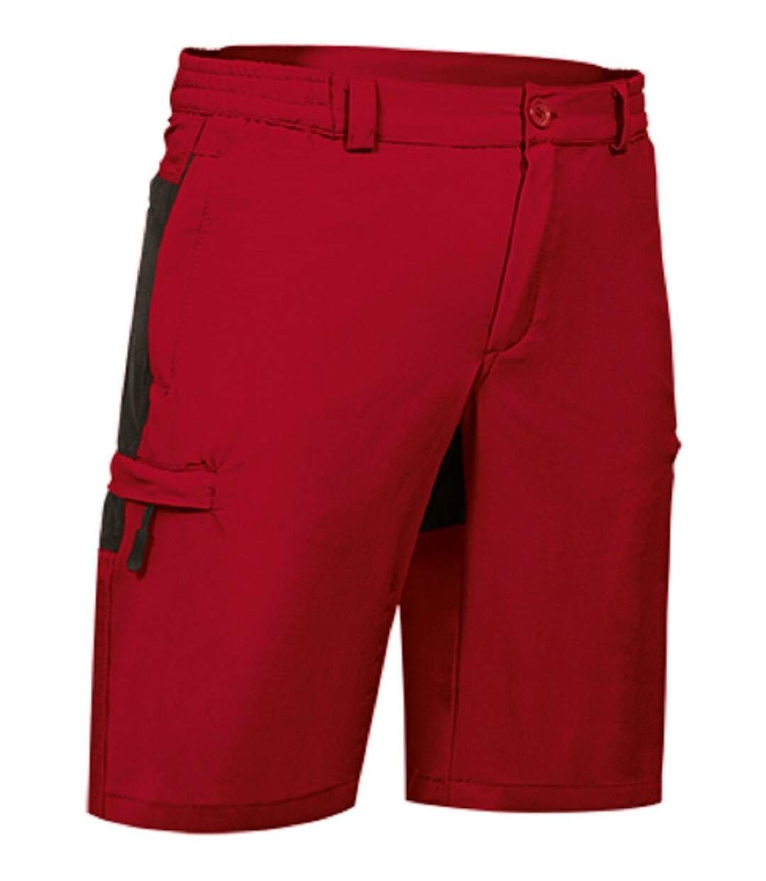 Bermuda trekking homme - QUEBEC - rouge-2