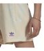 Short De Jogging Motif/style Logo Femme Bleu Jaune Adidas-4