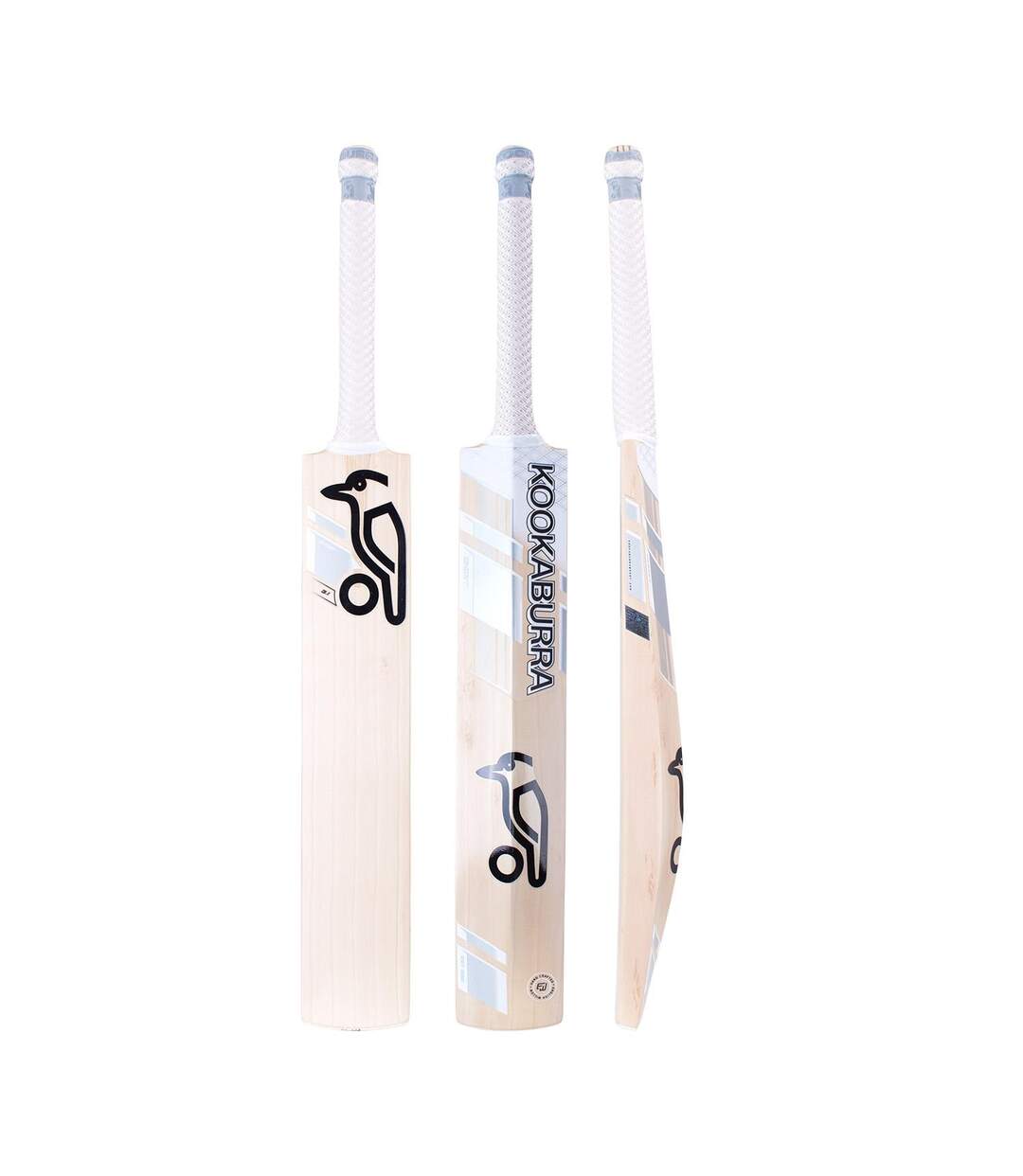 Batte de cricket ghost 8.1 beige pâle / blanc / noir Kookaburra-1