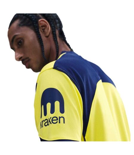 Unisex Adult Third Tottenham Hotspur Fc Football Shirt Yellow Blue Print Nike