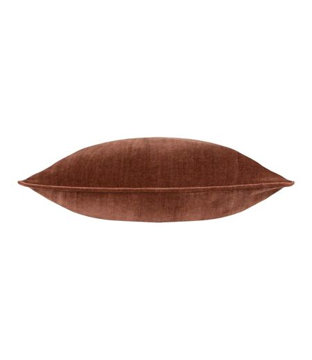 Heavy chenille reversible cushion cover 50cm x 50cm nutmeg Yard