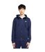 Mens Sportswear Club Full Zip Hoodie Navy Nike-1