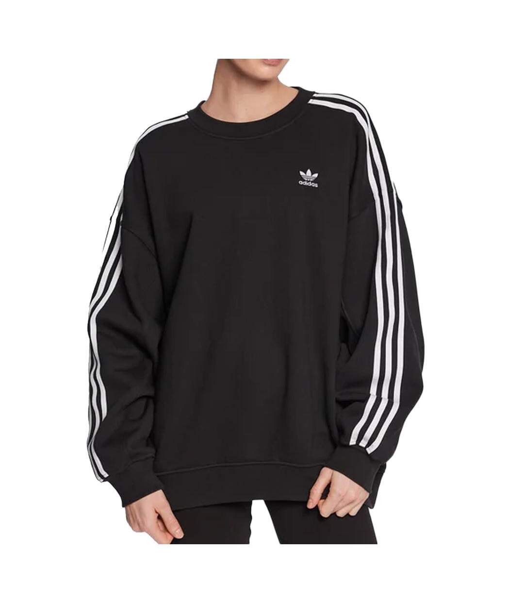 Sweat Noir Femme Adidas IB7444 - L