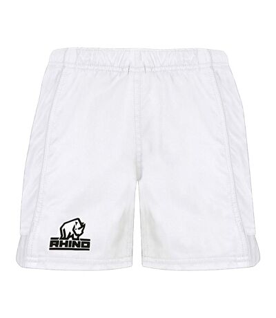 Short de rugby auckland homme blanc Rhino