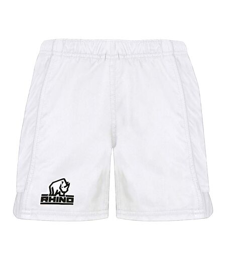 Short de rugby auckland homme blanc Rhino