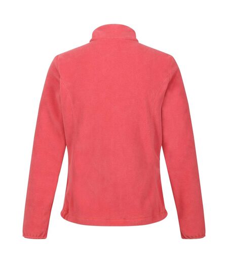 Womens/ladies Floreo Iv Full Zip Fleece Jacket Mineral Red Regatta