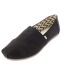 Womens/ladies Alpargata Classic Canvas Espadrilles Black White Toms-4