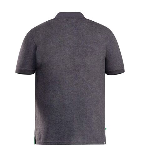 Duke Mens D555 Grant Kingsize Pique Polo Shirt (Charcoal) - UTDC106