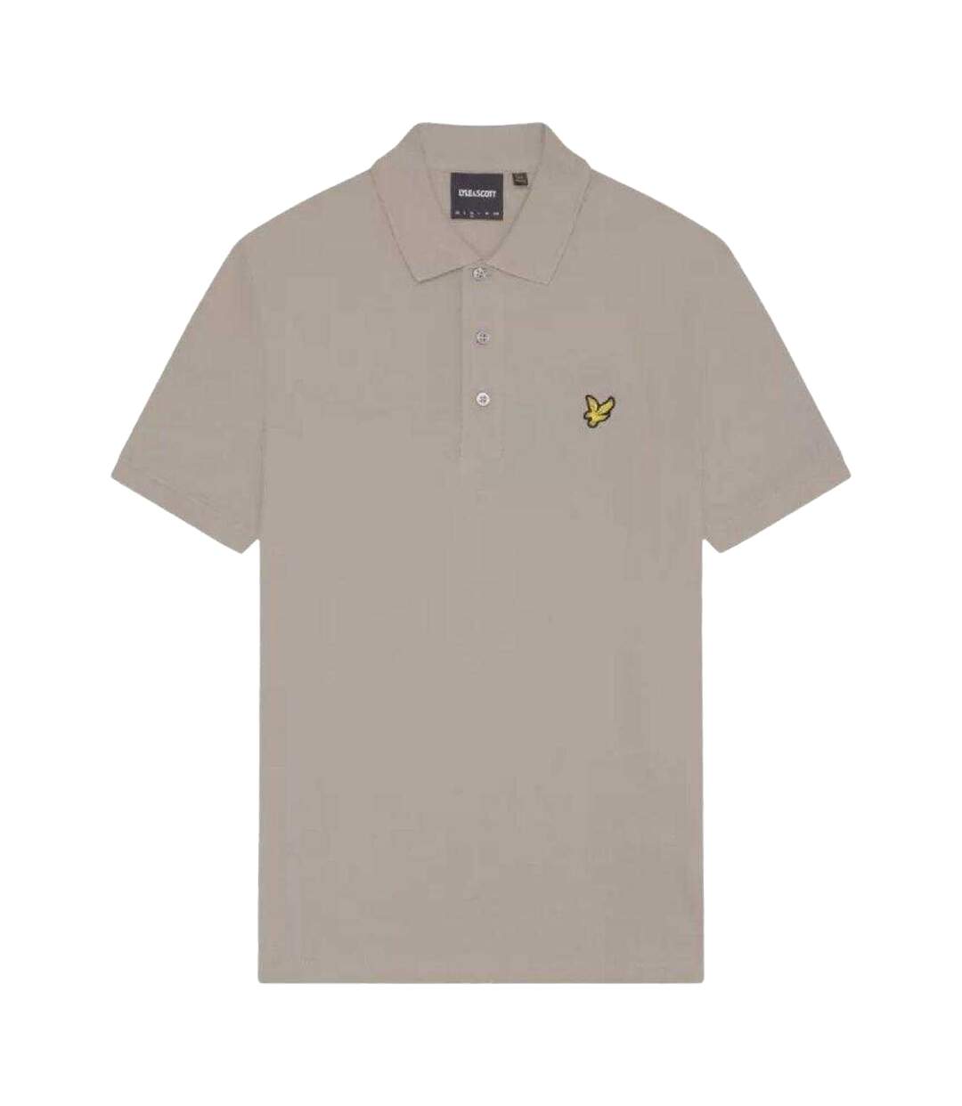 Mens Chest Logo Branded Polo Shirt Green Lyle & Scott-1
