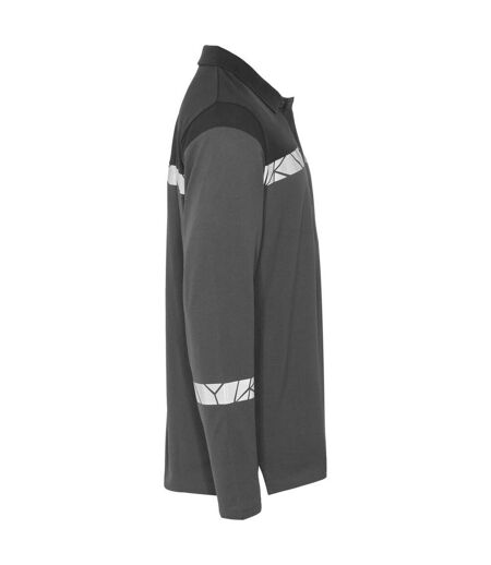 Polo Manches Longues Progression Homme Gris Noir Projob