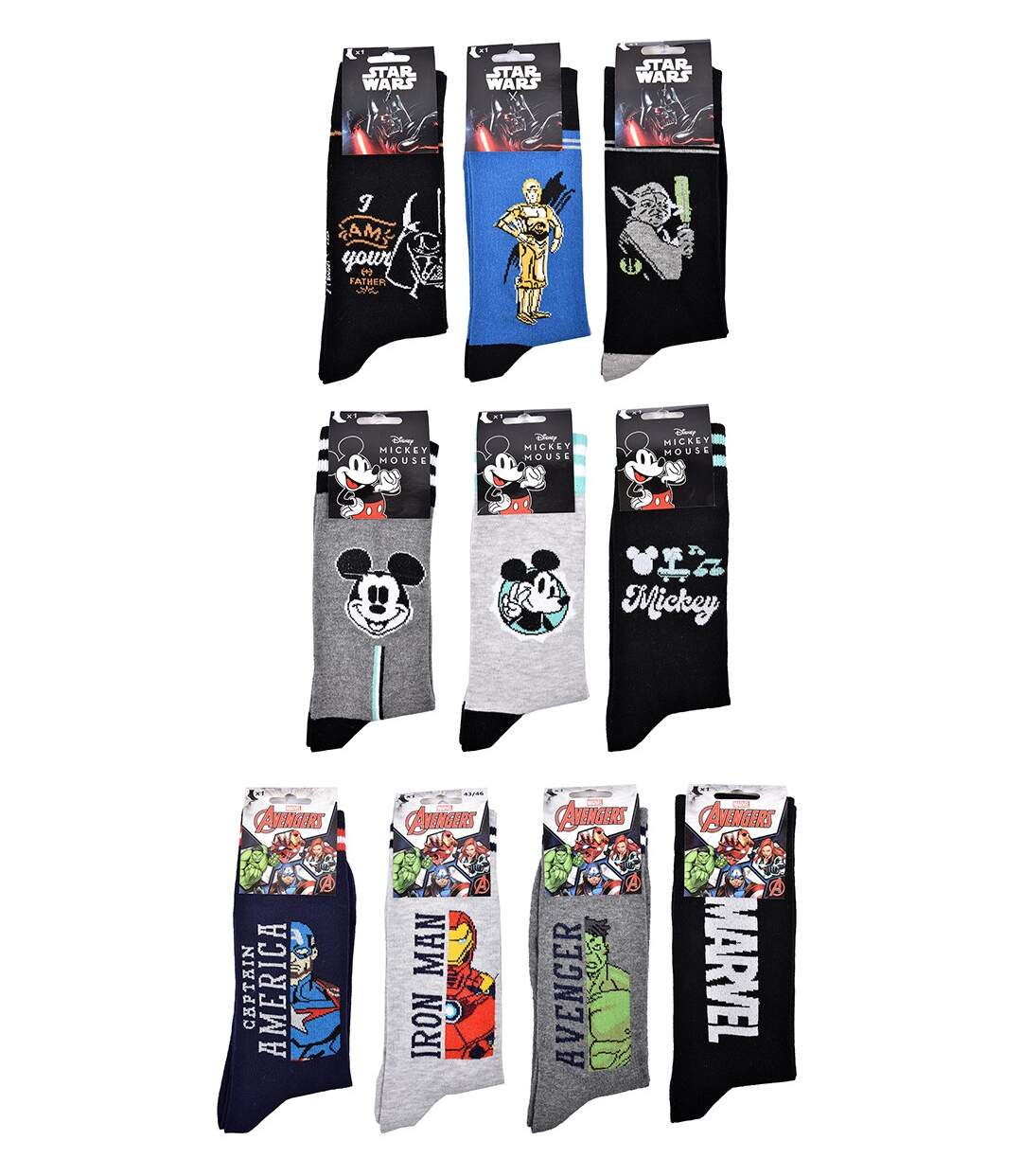 Chaussettes Licence Pack de 10 Paires