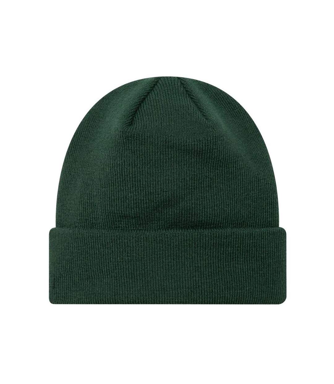 Unisex Adult Rose Knitted Cuff Beanie Green New Era-2
