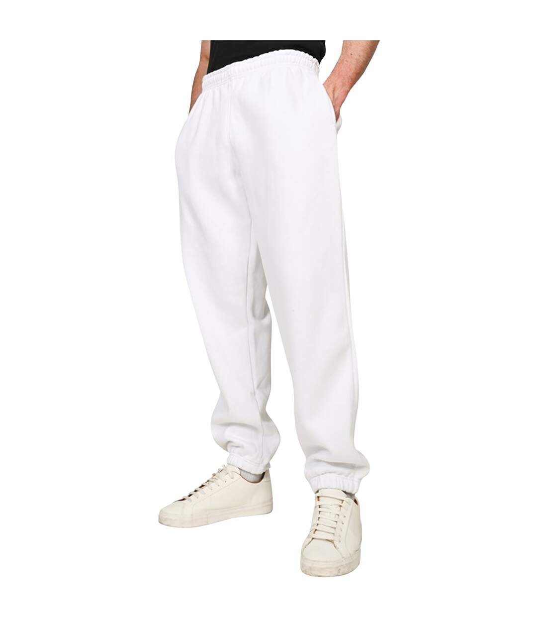 Pantalon De Jogging Premium Adulte Blanc Casual Classics-3