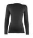 Rhino Womens/Ladies Sports Baselayer Long Sleeve (Pack of 2) (Black)