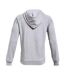 Veste À Capuche Rival Homme Gris Under Armour-3