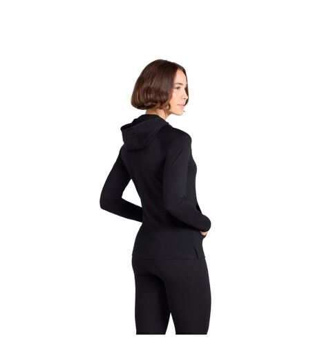 Sweat À Capuche Femme Noir Animal